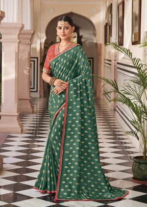Butta overall saree paired with position print+ hand gota embroidered blouse-22041